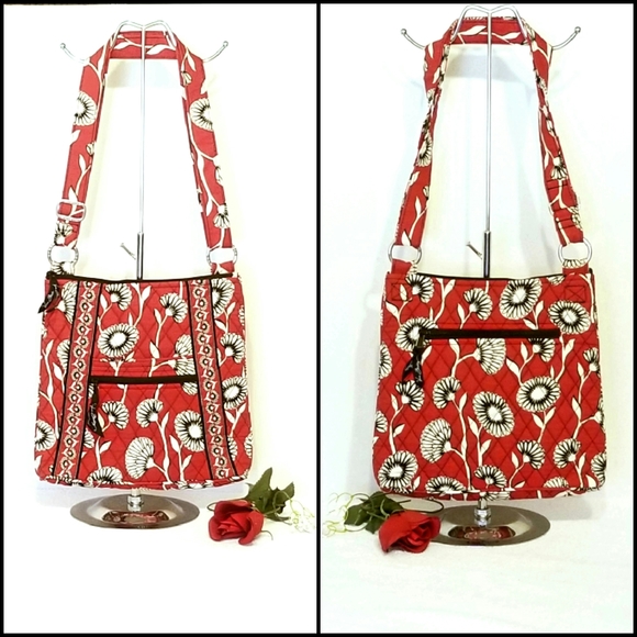 Vera Bradley Deco Daisy Hipster & Wristlet Set - Picture 3 of 7